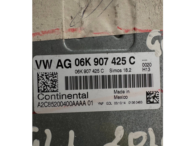 Блок управления двигателя 06K907425C, A2C8200400AAA Volkswagen Jetta VI