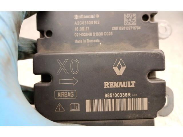 Блок подушек безопасности 985100336R Dacia Dokker