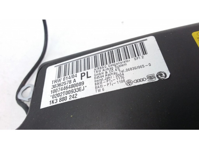 Подушка безопасности в сиденье 1K3880242 Volkswagen Golf V