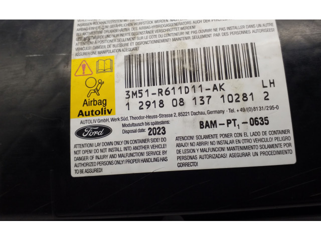 Подушка безопасности в сиденье 3M51R611D11AK Ford C-MAX I
