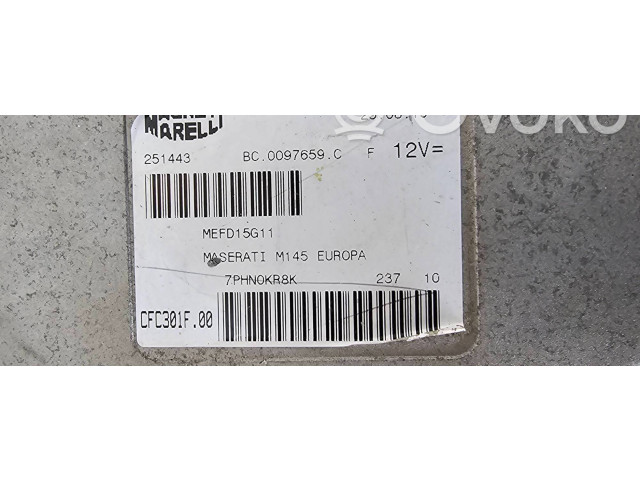 Блок управления MEFD15G11, 0037659C Maserati GranTurismo