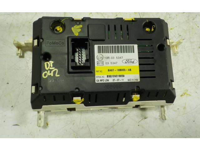 Экран дисплея вверх BA6T18B955AB Ford Fiesta