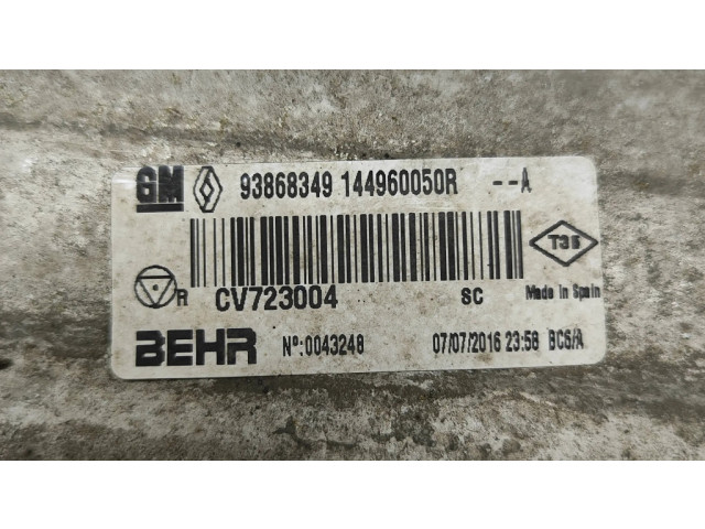 Интеркулер  144960050R, 93868349   Renault Trafic III (X82) 1.6