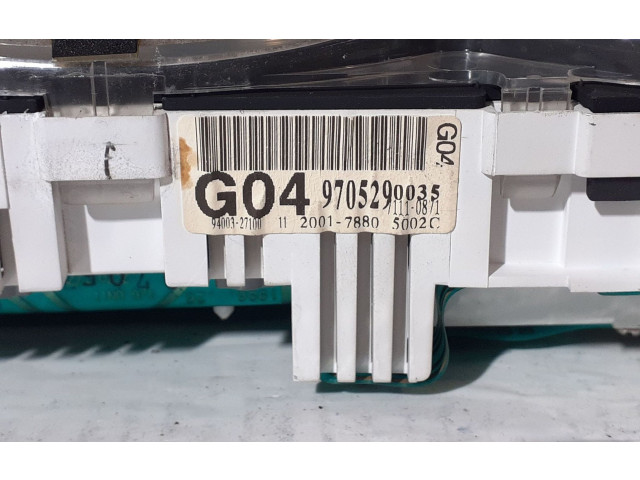 Панель приборов 9705290035, 9436527000 Hyundai Coupe