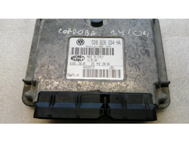 Řídící jednotka 036906034HA, 6160115005 Seat Cordoba (6L) 2005