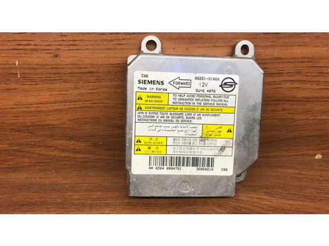 Блок подушек безопасности 8625131060 SsangYong Actyon