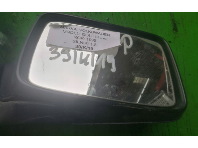 Зеркало (механическое) Volkswagen Golf III 1992 - 1997 года