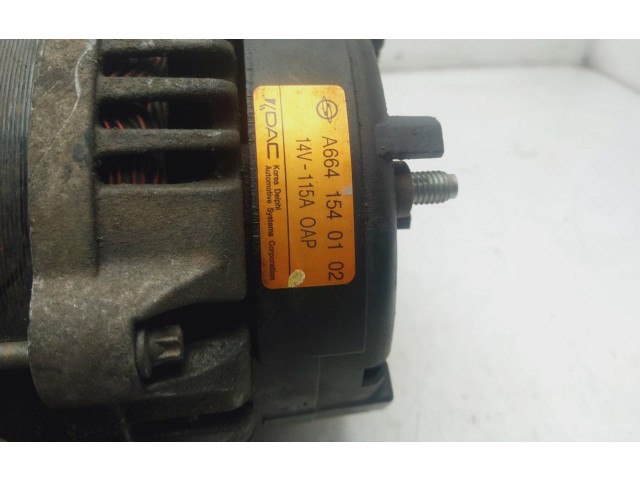 Генератор A6641540102 SsangYong Actyon sports I