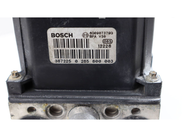 Блок АБС 6Q0614117E, 0265800003   Skoda  Fabia Mk1 (6Y)  1999 - 2007 года