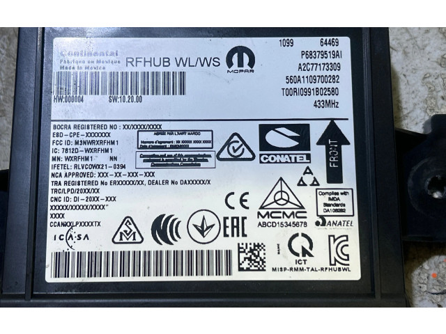 Блок управления 68379519AI, 560A1109700282 Jeep Grand Cherokee WL