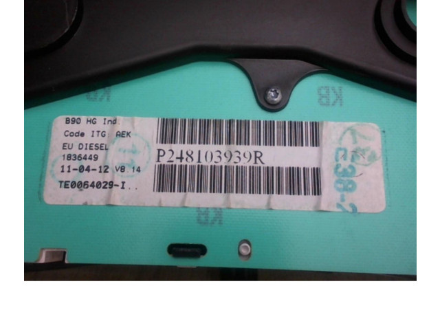 Панель приборов 248108733R, 248108733R Dacia Logan I