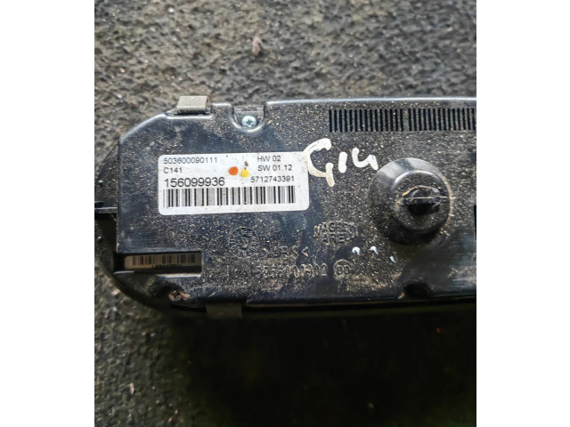 Блок управления климат-контролем 156099936 Alfa Romeo Giulietta