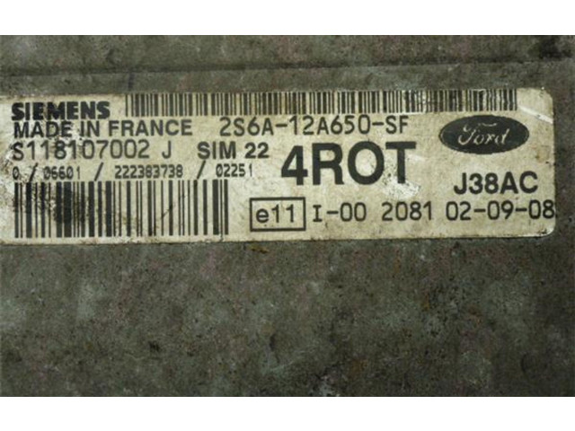 Блок управления двигателем Блок управления Ford Fusion