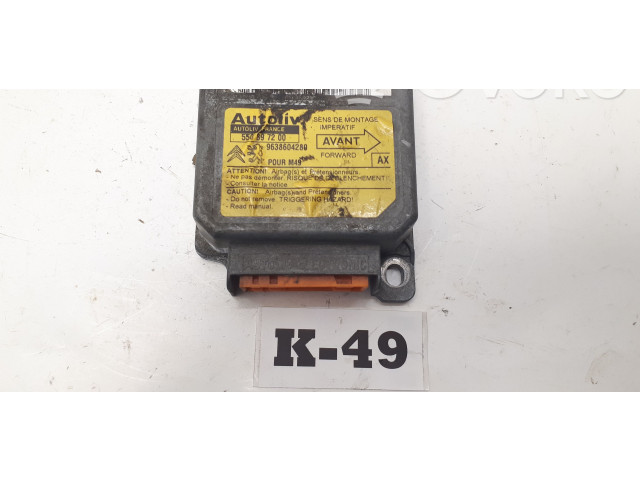 Блок подушек безопасности 9638604280, 550897200 Citroen Berlingo