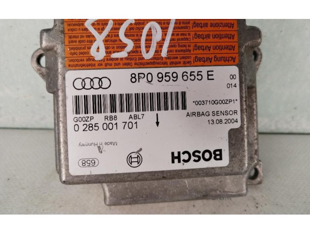 Блок подушек безопасности 8P0959655E, 8P0959655E   Audi A3 S3 8P