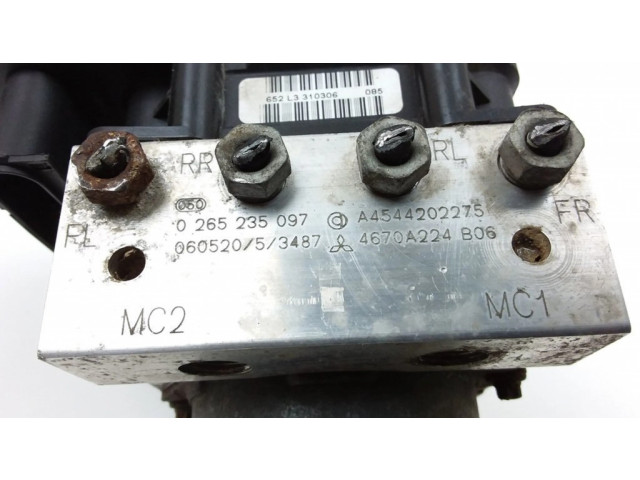 Блок АБС 0265950545, 0265235097 Mitsubishi Colt 2004-2008 года