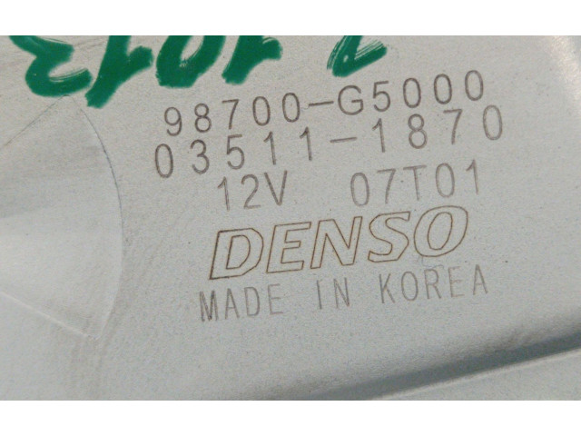 Моторчик заднего дворника 98700G5000, 035111870DENSO    KIA Niro