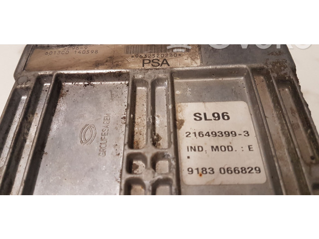 Блок управления двигателя 216493993, 601300140598 Citroen Berlingo