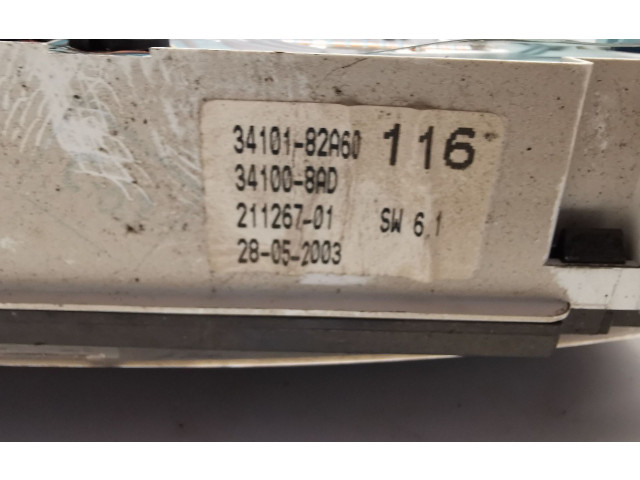 Панель приборов 3410182A60, 21126701   Suzuki Jimny       