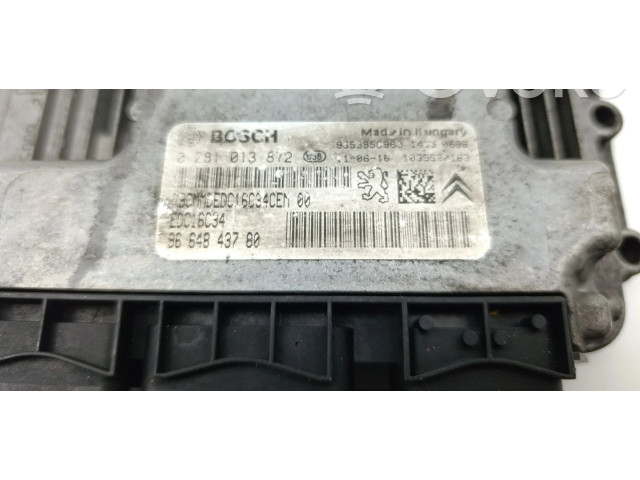 Řídící jednotka 0281013872, 9664843780 Citroen Berlingo 2008