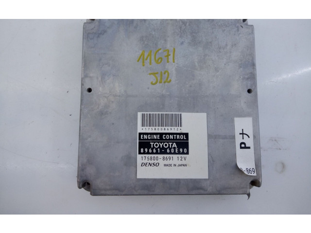 Řídící jednotka 8966169E90, 1758008691 Toyota Land Cruiser (J100) 2006