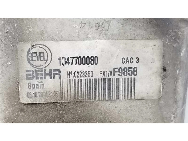 Интеркулер  1347700080, 0384K1   Citroen Jumper 2.2
