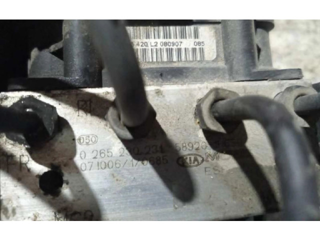 Блок АБС 0265230231 KIA Pro Cee'd I 2008 - 2013 года