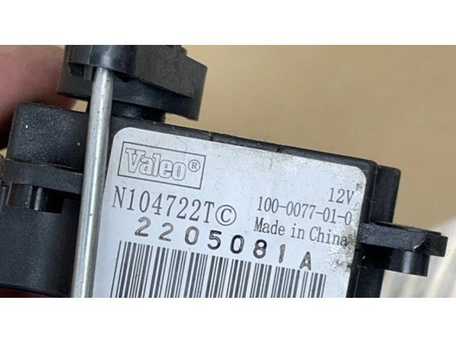 Вентилятор печки    0100968G, N104722T   Renault Twingo II