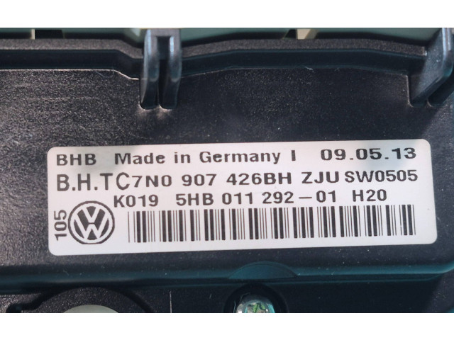 Блок управления климат-контролем 7N0907426BH, 5HB01129201 Volkswagen Caddy