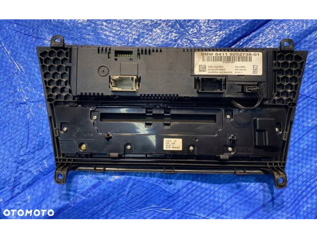 Блок управления климат-контролем 9252738 BMW X3 F25