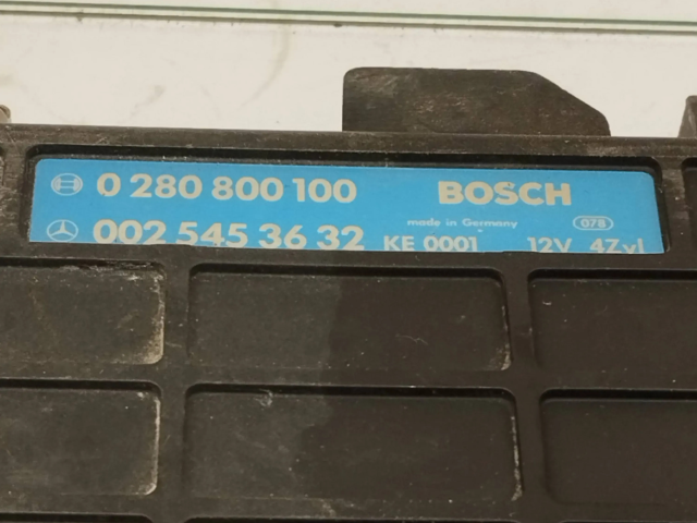 Řídící jednotka 0025453632, 0280800100 Mercedes-Benz 190 W201 1988