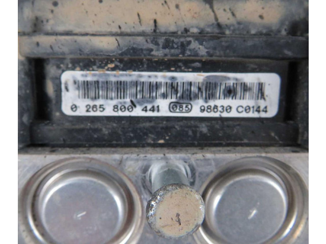 Блок управления АБС 0265800441, Bosch   Citroen C1