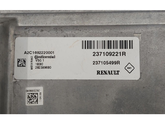 Блок управления двигателем Блок управления 237109221R   Renault Clio III