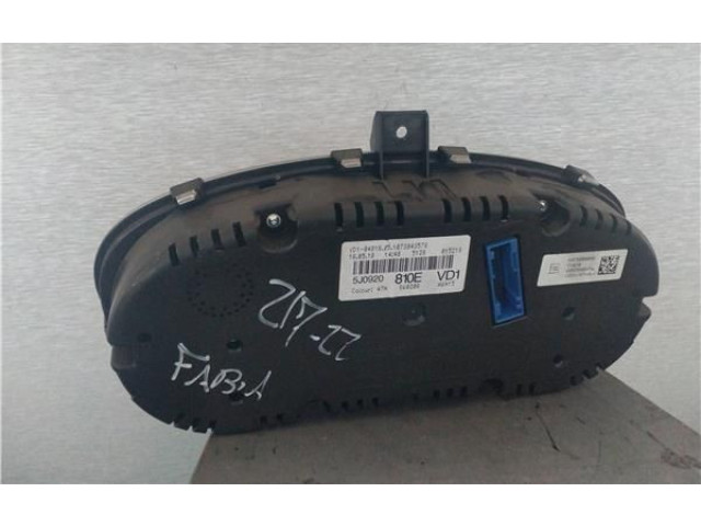 Панель приборов 5J0920810E, CHFA   Skoda Fabia Mk2 (5J)       