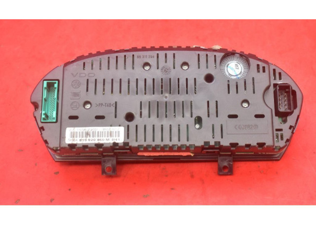 Панель приборов 6Y0920860M, 6Y0920860M   Skoda Fabia Mk1 (6Y)       