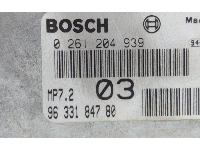 Блок предохранителей 0261204939, 9633184780 Citroen Xsara