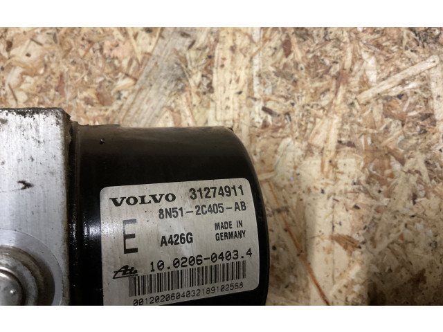 Блок АБС 31274911, 8N512C405AB   Volvo  V50  2008 - 2012 года