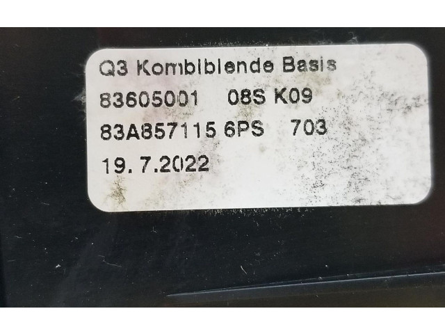 Панель приборов 83A920700G, 83A920700G Audi Q3 F3