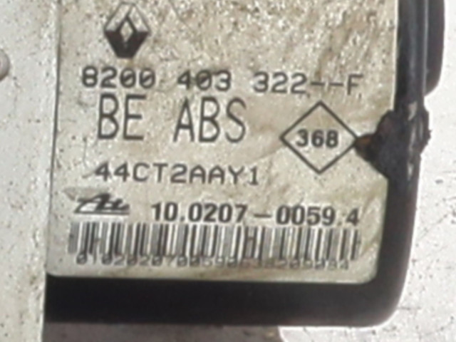 Блок АБС 8200403322F   Renault  Twingo II  2007 - 2014 года