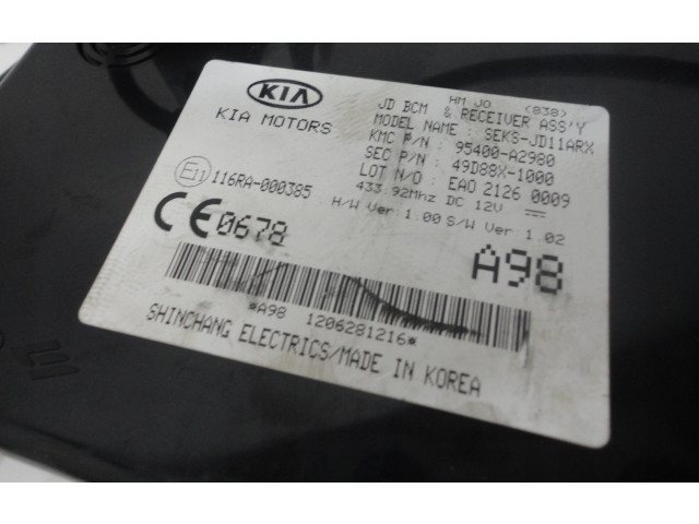 Блок управления двигателем Блок управления 39111-2A951   KIA Ceed