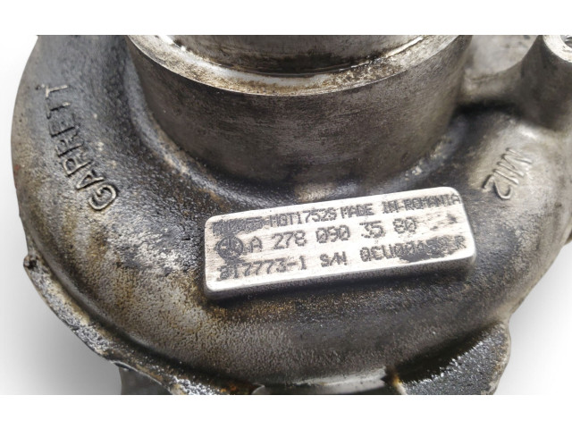 Turbodmychadlo Турбина A2780903580, PP278140065 Mercedes-Benz GL X166 M278