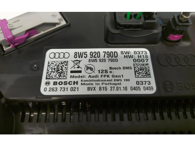 Панель приборов 8W5920790D Audi Q5 SQ5