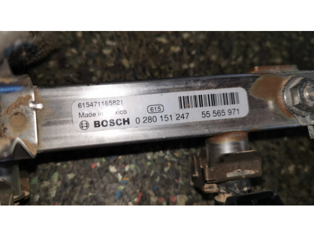 Vstřikovač 0280151247, 0280158205 Buick Encore I pro benzínový motor 1.4