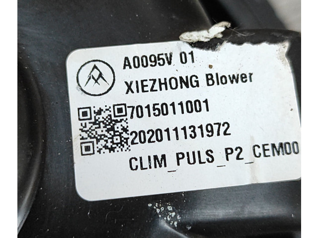 Вентилятор печки    9840566280, 7015011001   Peugeot 2008 II