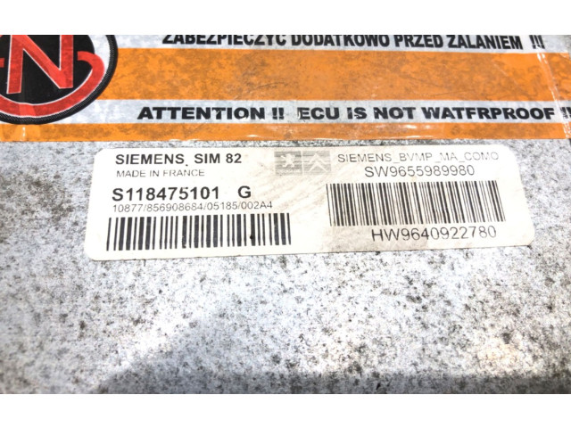 Блок управления коробкой передач    Citroen C2