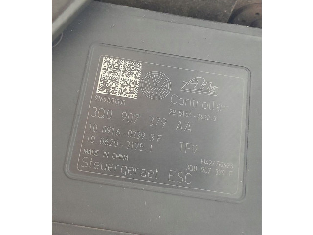 Блок АБС 3Q0614517AA, 3Q0907379AA Volkswagen Golf VII 2013 - 2019 года