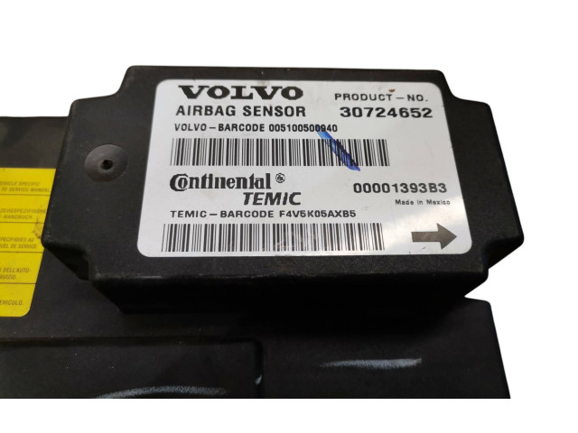 Блок подушек безопасности 30724652, 00001393B3   Volvo V50