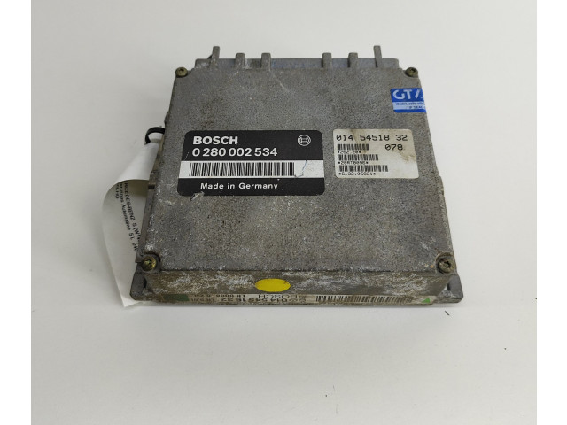 Řídící jednotka A0145451832, 0280002534 Mercedes-Benz S W140 1992