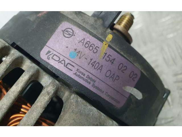 Генератор 6641540302 SsangYong Kyron 2.0