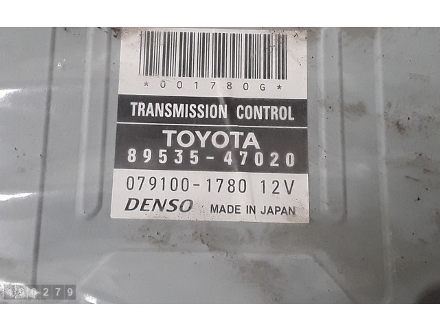 Блок управления коробкой передач 8953547020, 0791001780   Toyota Prius (XW20)